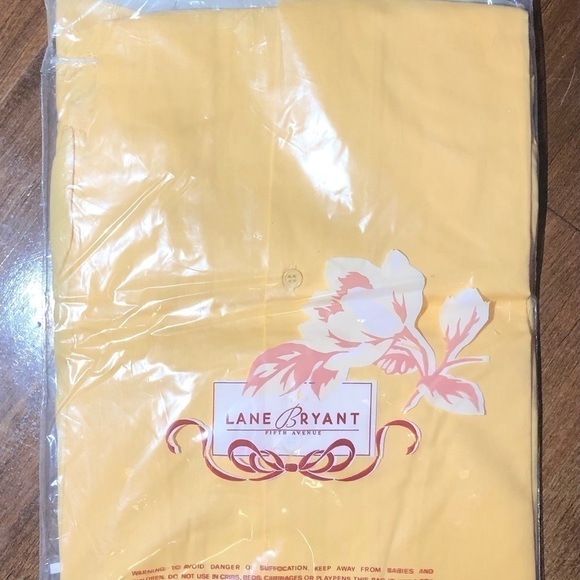 Bridge Gate VTG Lane Bryant 90s Button Down B2 Sleeveless Bridge Gate NEW Shirt - Picture 6 of 7